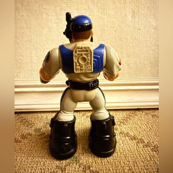 Fisher Price Rescue Hero’s 2001 action figure policeman Mattel - Picture 3 of 3